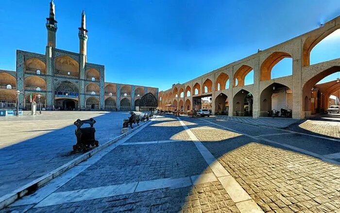 阿米尔查赫马克广场:亚兹德最著名的历史建筑 - IRNA Chinese