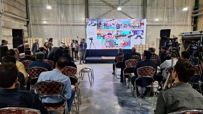 طرح توسعه فاز یک کارخانجات نساجی خوی به بهره برداری رسید