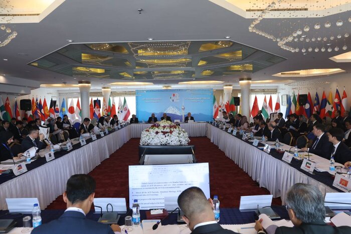 تہران میں ایشیا تعاون ڈائیلاگ  ACD  کے رکن ملکوں کے سینیئر عہدیداروں کی نشست
