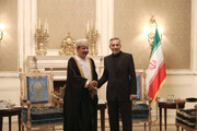 Iran's Acting FM meets foreign guests from Oman, Saudi Arabia, Russia