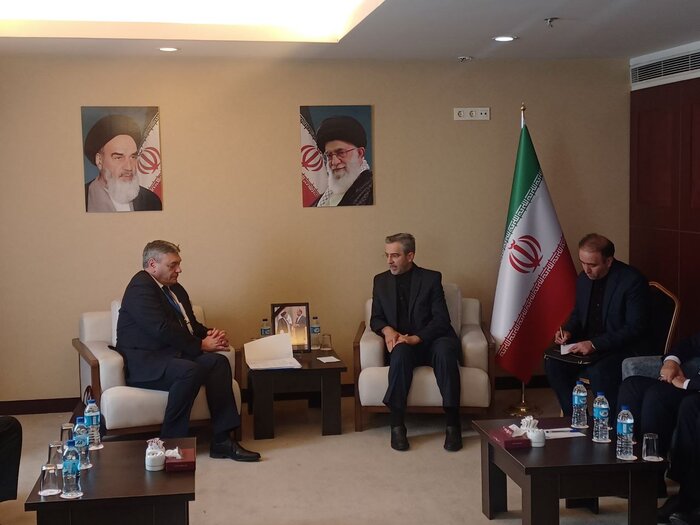 Iran's Acting FM meets foreign guests from Oman, Saudi Arabia, Russia