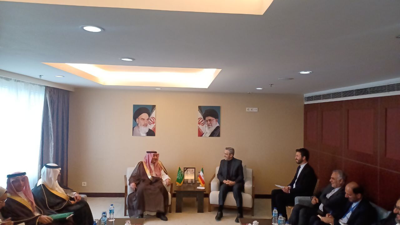 قائم‌مقام وزارت خارجه عربستان با علی باقری دیدار کرد