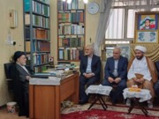 استاندار به مناسبت عید غدیرخم با جمعی از علمای خوزستان دیدار کرد