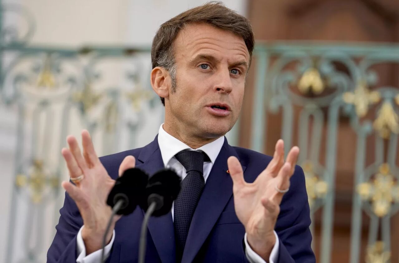 مکرون: ارتش فرانسه در آینده نزدیک به اوکراین اعزام نخواهد شد