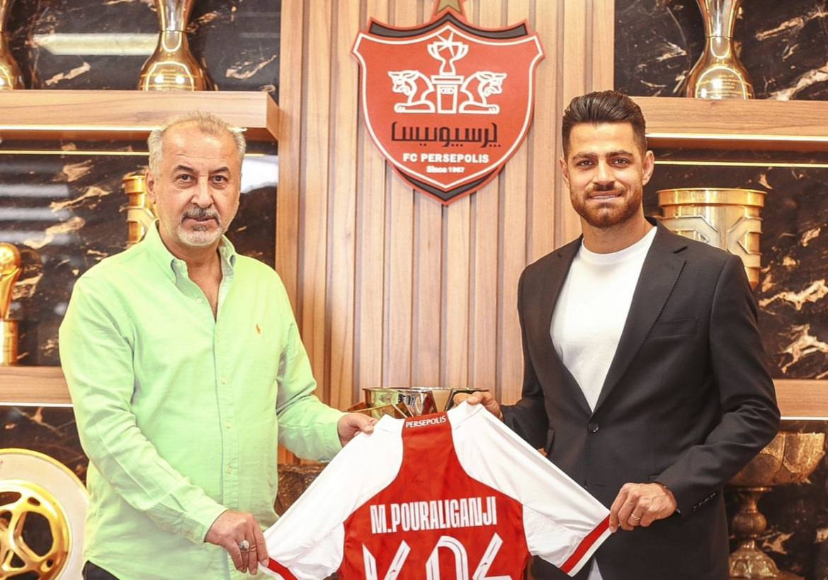 پورعلیگنجی با پرسپولیس تمدید کرد