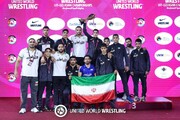 Lutte libre U17 : l'Iran sacré champion d'Asie 2024