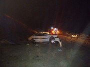 سقوط خودرو به دره در جاده قمصر ۲ کشته و چهار زخمی بر جای گذاشت