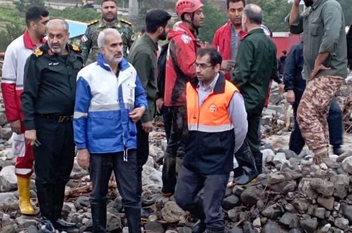 آخرین وضعیت سیل در سوادکوه؛ از تداوم امدادرسانی تا پاکسازی جاده