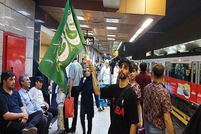 افزایش ۵۱ درصدی جابه‌جایی مسافران مترو تهران در جشن بزرگ غدیر