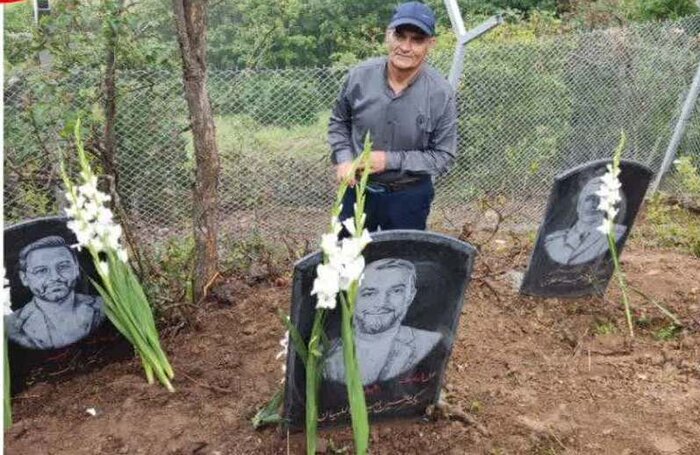 یادمانِ شهدای خدمت در منطقهٔ دیزمار ورزقان گلباران شد