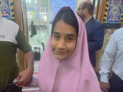 فیلم/ دختر معلول یزدی: برای سرافرازی کشورم رای می‌دهم