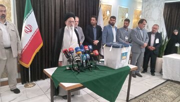 آیت‌الله مدرسی: نمایندگان نامزدهای ریاست جمهوری در جریان روند انتخابات هستند