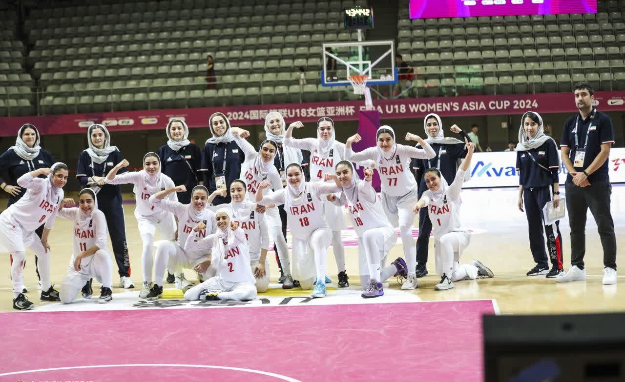 لبنان حریف دختران ایران در نیمه‌نهایی بسکتبال کاپ آسیا شد