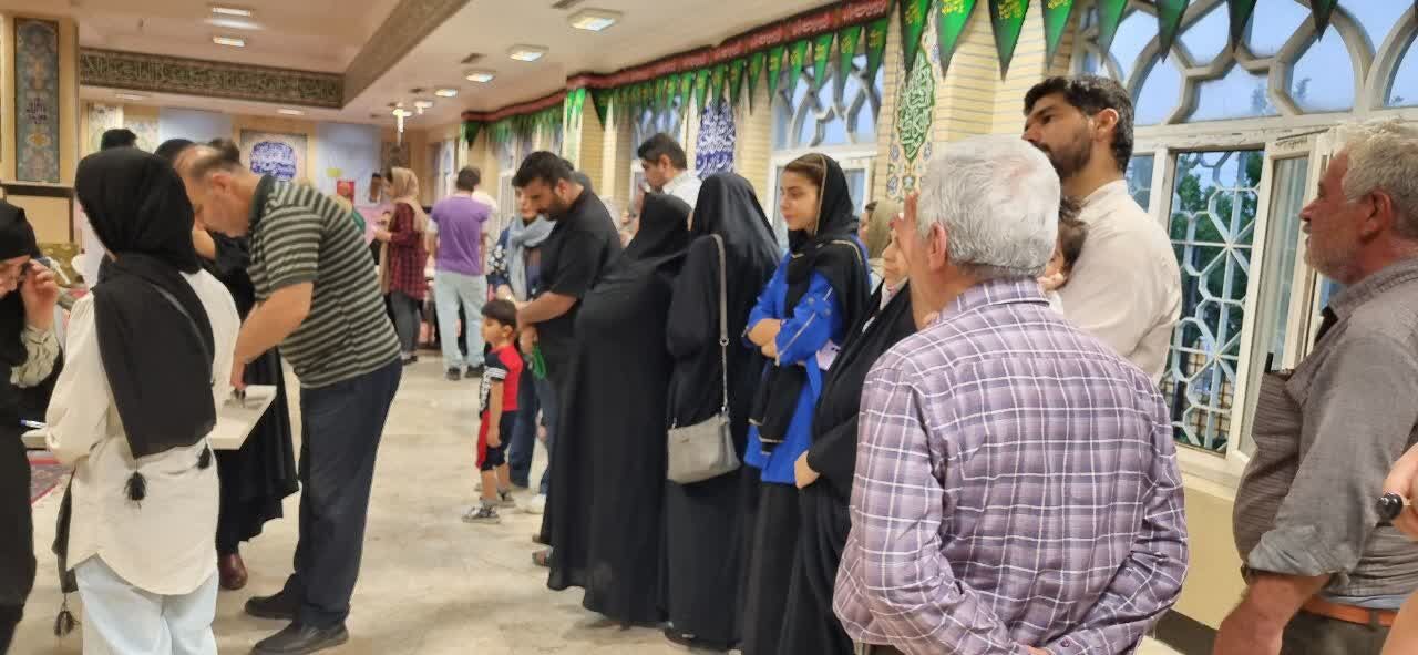 فیلم| ساعات پایانی و حضور پرشور مردم بروجرد در شعب اخذ رای
