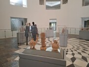 نمایشگاه آثار «سفالینه» در موزه بزرگ خراسان گشایش یافت