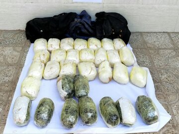 ۳۰ کیلو و ۶۰۰ گرم مخدر «شیشه» در تایباد خراسان رضوی کشف شد
