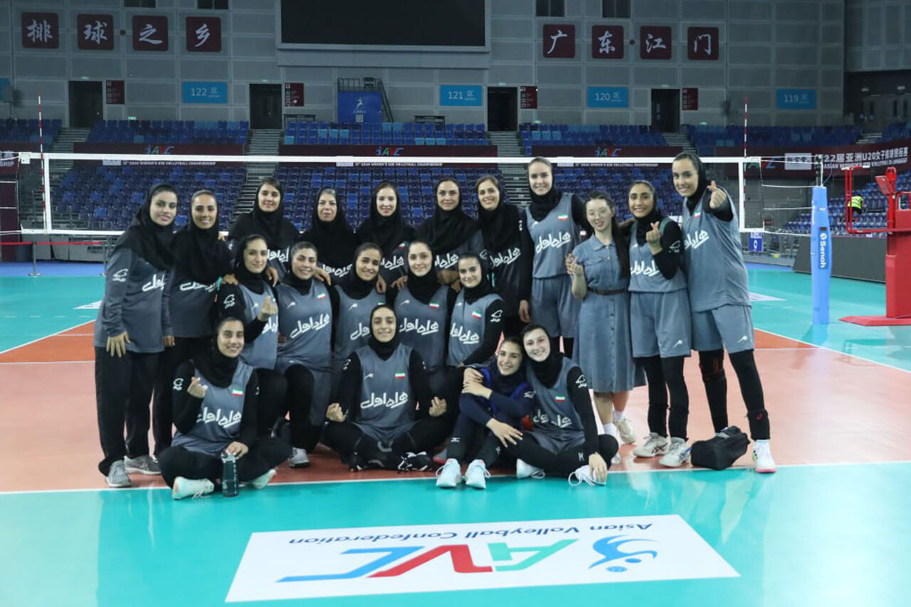 پیروزی دختران والیبال ایران برابر نیوزیلند در دیداری دوستانه 