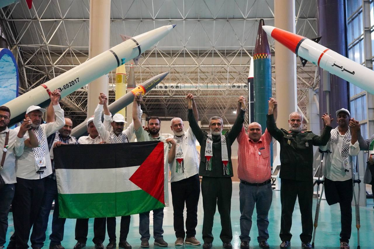 سردار حاجیزاده: محکم تا آخر پای مردم فلسطین هستیم/ تاریخ منطقه و جهان را تغییر میدهید