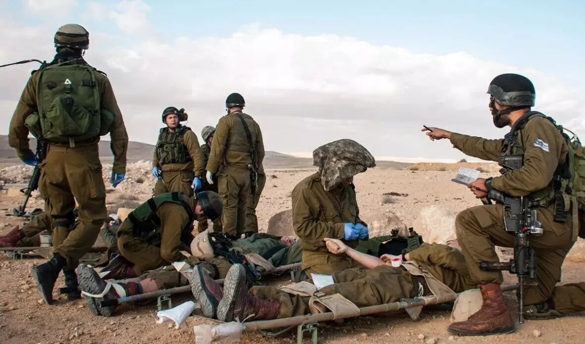 Israeli military casualties mount to 672