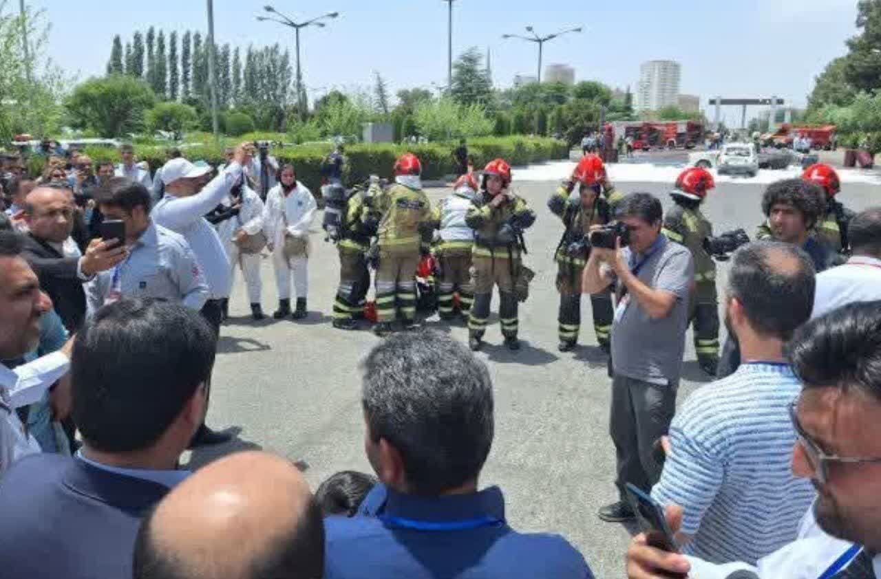 نمایشگاه بین المللی آتش نشانی فرصتی برای تبادل تجربه آتش نشانان است