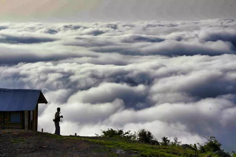 ییلاقات ماسال؛ تجربهای خارقالعاده از ایستادن روی ابرها