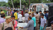 کشته‌های ازدحام در آیین مذهبی در هند به ۱۲۱ نفر رسید