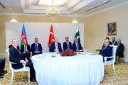 نشست سه جانبه سران پاکستان، ترکیه و آذربایجان در حاشیه اجلاس شانگهای