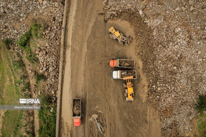 خسارت سیل به ۲۲۹ کیلومتر راه ارتباطی مازندران