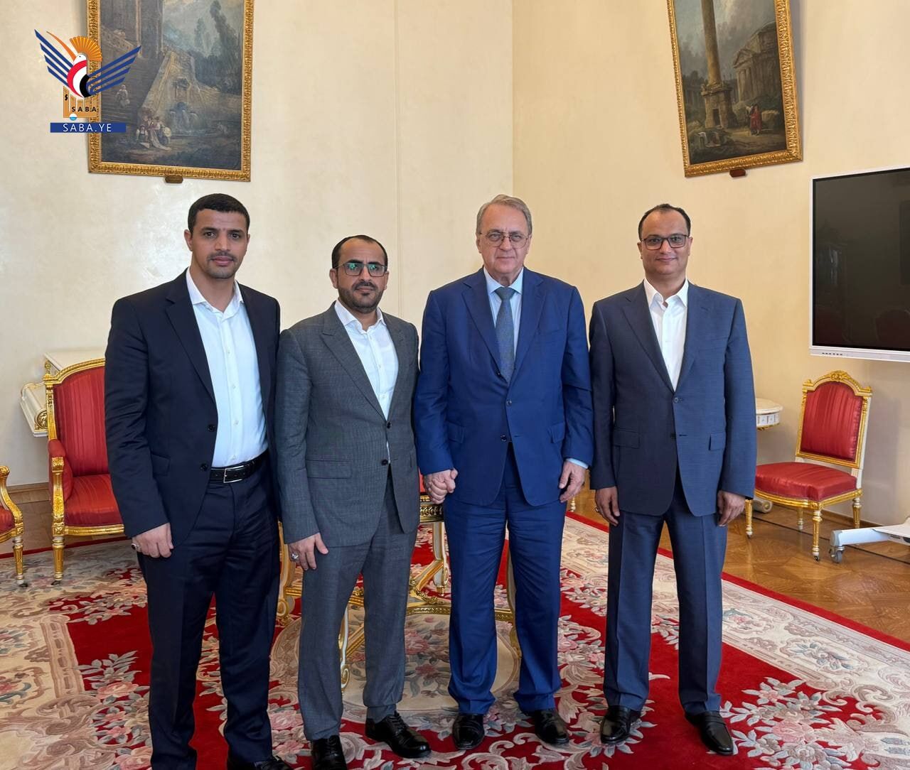 Yemeni delegation meets Russian president’s special envoy