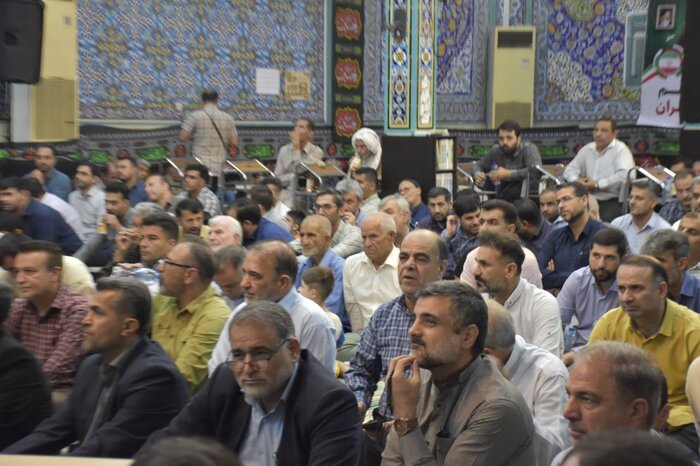 اجتماع مدیران و کارکنان صنعت نفت جنوب در راستای شور انتخاباتی