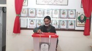 مرد ۹۰ ساله مراغه‌ای در انتخابات شرکت کرد