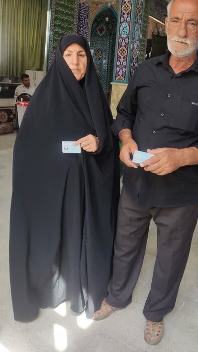 استقبال پرشور مردم شهرستانهای غرب و جنوب غرب تهران از انتخابات