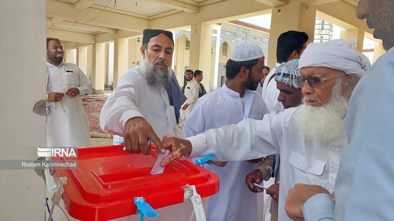 فیلم | حضور ساحل نشینان بلوچستان در انتخابات ریاست جمهوری
