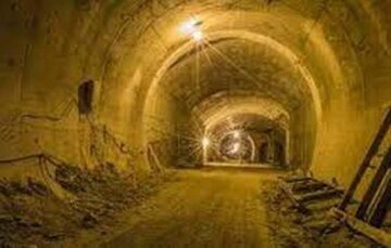 ۷۹۰ متر تونل در مسیر قطار گلبهار- مشهد حفاری شد