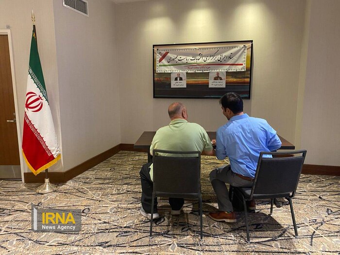استقبال خوب ایرانیان مقیم آمریکا در انتخابات ریاست جمهوری به روایت تصویر