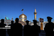 El ritual tradicional “Sala” en el santuario sagrado del Imam Reza (P)