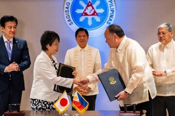 فیلیپین و ژاپن قرارداد دفاعی-نظامی امضا کردند