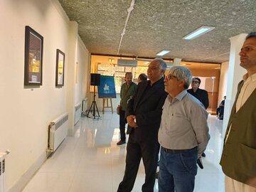 نمایشگاه گروهی آموزشگاه‌های هنری استان اردبیل گشایش یافت
