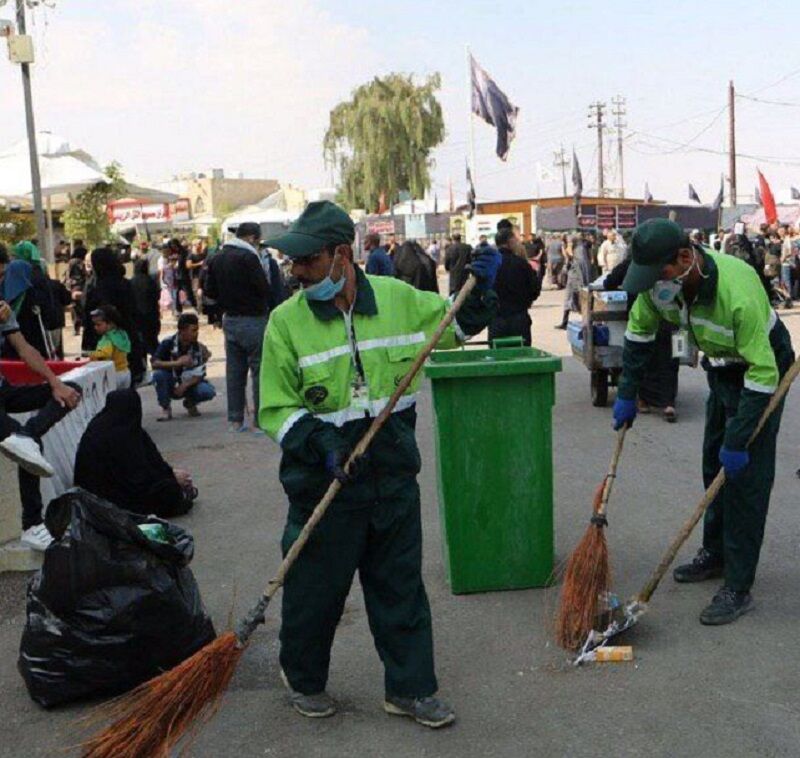 ۴۰ پاکبان بجنوردی در ایام محرم به یاری طبیعت می آیند