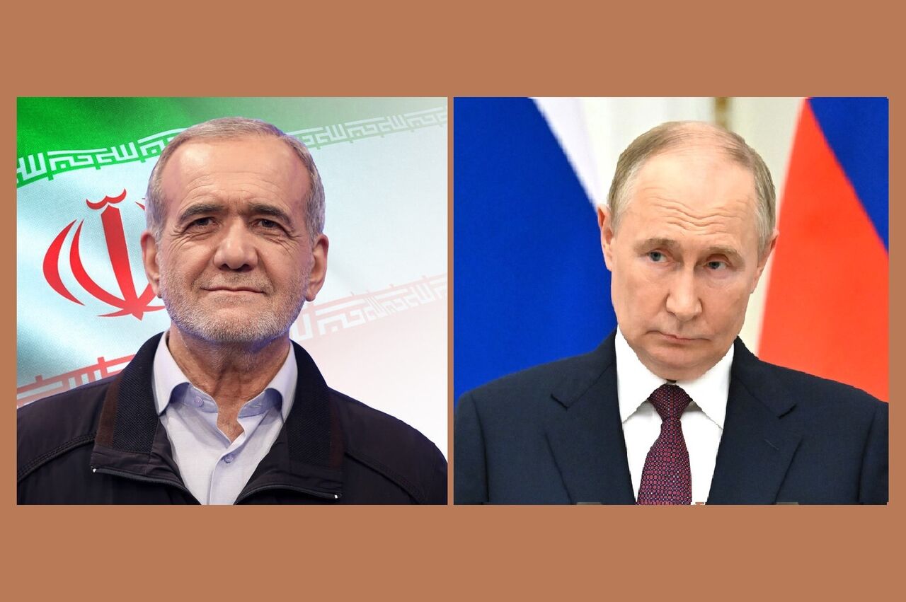 Pezeshkian tells Putin he will build stronger ties with Russia