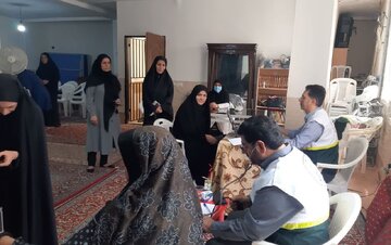 ارائه خدمات رایگان بسیج پزشکی تامین اجتماعی به ساکنان محمدشهر البرز