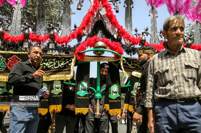 نگاهی به آیینهای عزاداری محرم در مرغملک چهارمحال و بختیاری