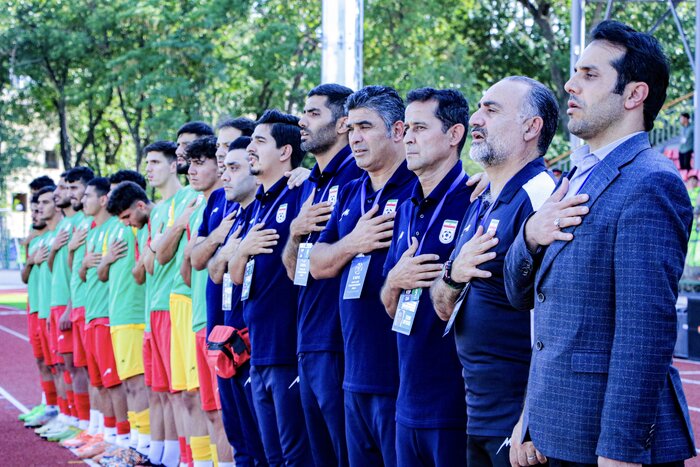 صعود تیم فوتبال جوانان ایران به فینال کافا با ۲ اخراجی