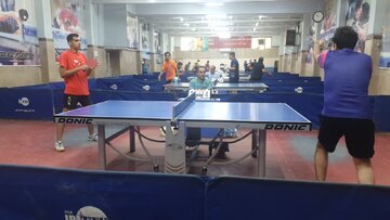 مسابقات تنیس روی میز منطقه ۶ کشور در همدان آغاز شد