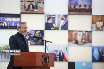 Ceremonia conmemorativa por el canciller mártir de Irán