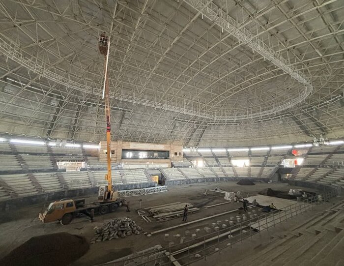 اعتبار هزار و ۵۰۰ میلیارد ریالی سالن ورزشی ثامن مشهد تامین شده است