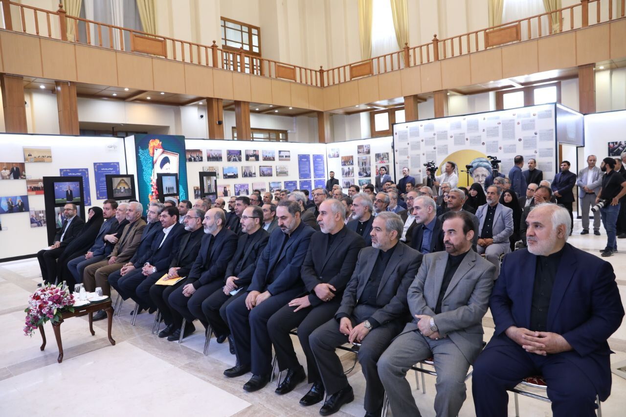 برگزاری مراسم افتتاح نمایشگاه «تلاش جهادی سیاست خارجی دولت سیزدهم»