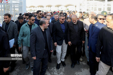 La visite des ministres de l’Intérieur de l’Iran et de l’Irak à la frontière de Khosravi