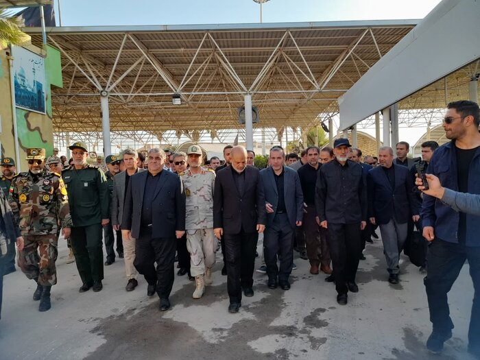 وزیر کشور عراق از مرز خسروی وارد کشور شد
