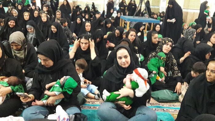 آستان مقدس ۶ امامزاده در آذربایجانغربی میزبان همایش شیرخوارگان حسینی شد